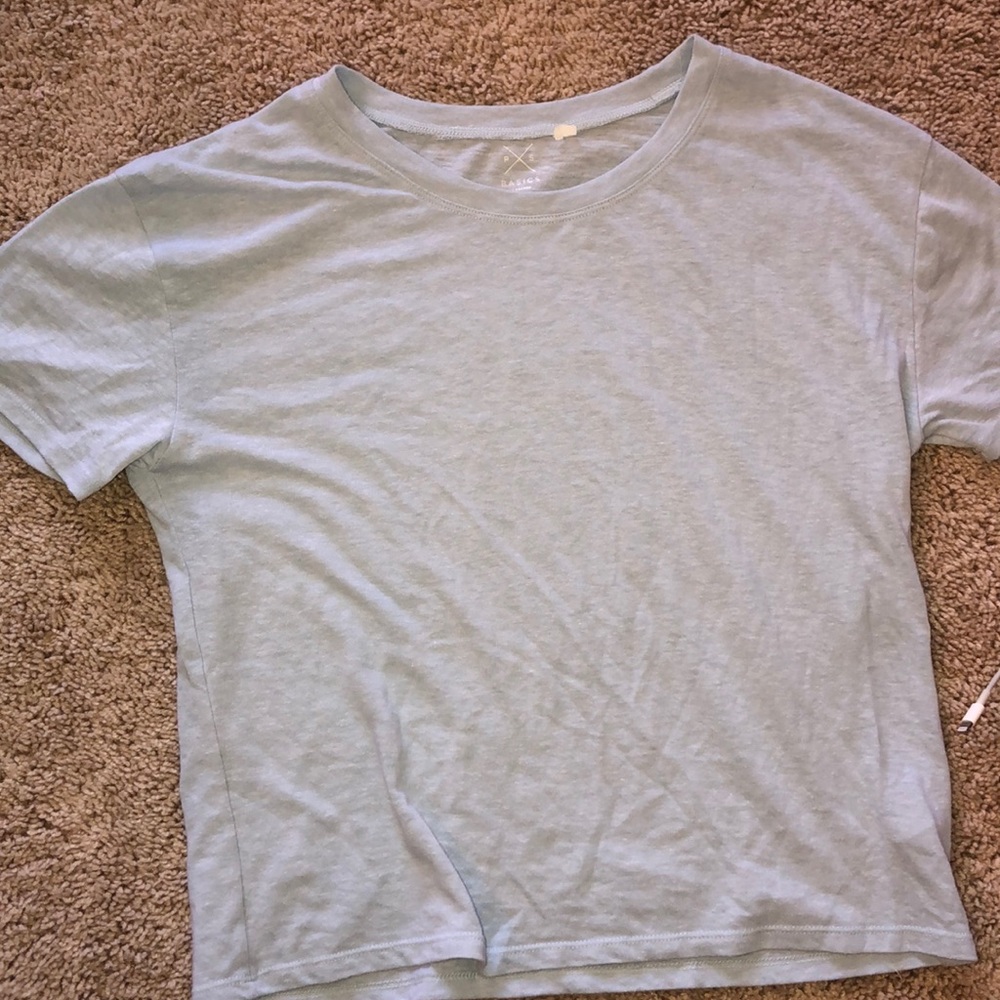 pac sun basic blue top!